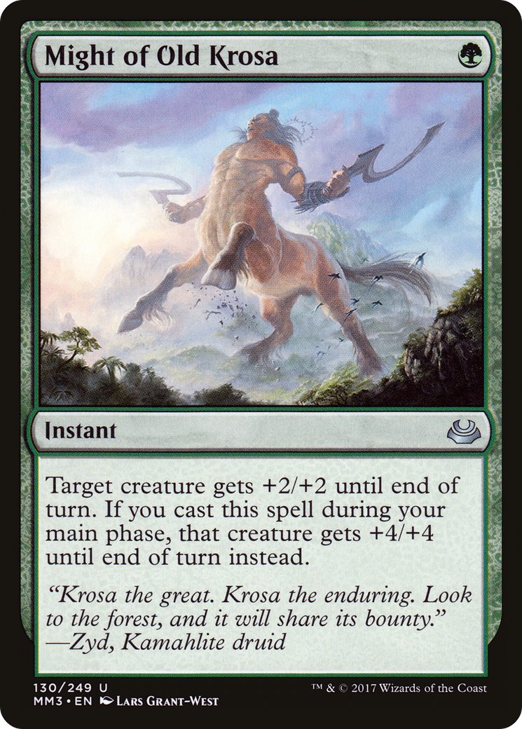 Might of Old Krosa [MM3 - 130]