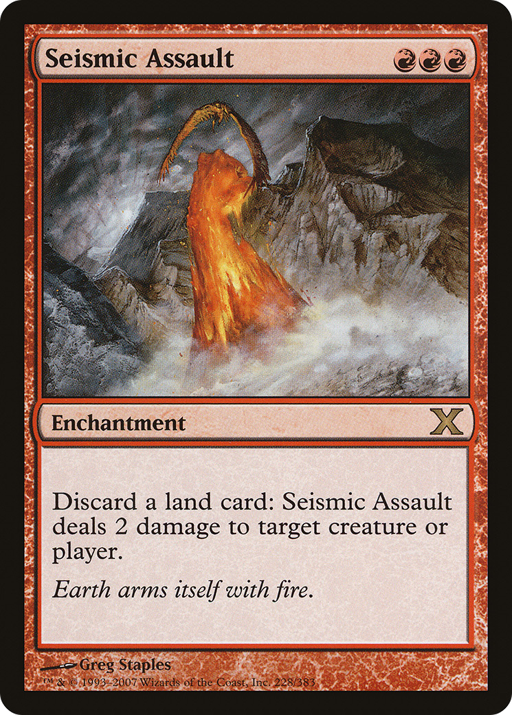 Seismic Assault [10E - 228]