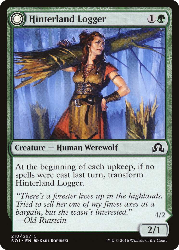Hinterland Logger [SOI - 210]