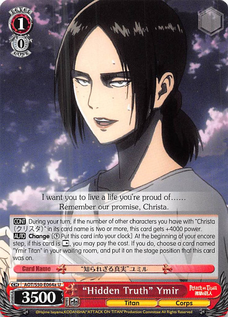 "Hidden Truth" Ymir (A) [AOT/S50 - AOT/S50-E064a U]