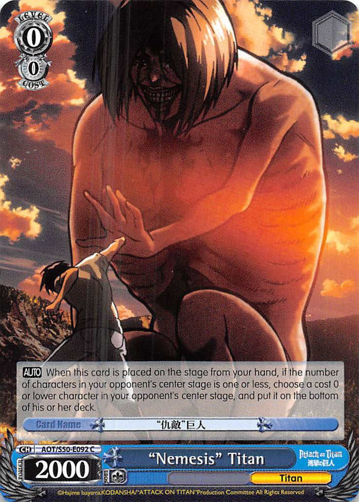 "Nemesis" Titan [AOT/S50 - AOT/S50-E092 C]