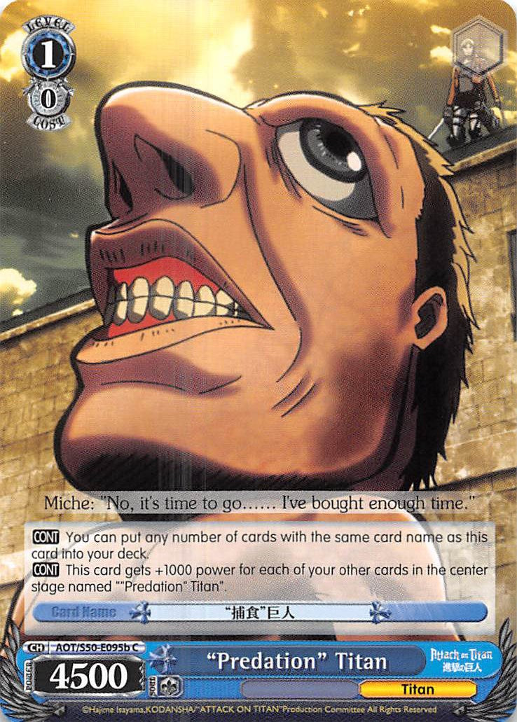"Predation" Titan (B) [AOT/S50 - AOT/S50-E095b C]