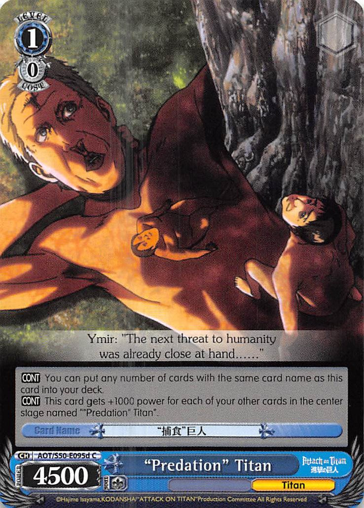 "Predation" Titan (D) [AOT/S50 - AOT/S50-E095d C]