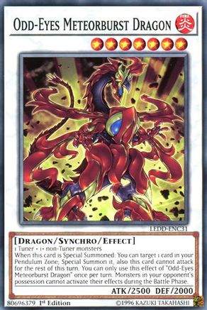 Odd-Eyes Meteorburst Dragon [LEDD - LEDD-ENC31]