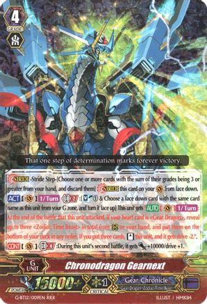 Chronodragon Gearnext [G-BT12 - G-BT12/009EN]