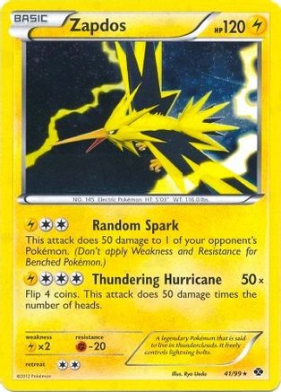 Zapdos - 41/99 (Next Destinies) [BLE - 041/099]