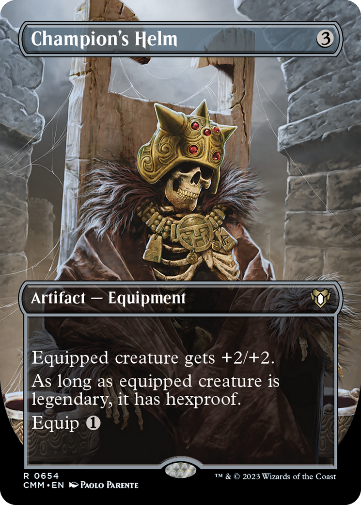 Champion's Helm (Borderless) [CMM - 654]