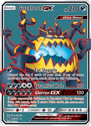 Guzzlord GX (Full Art) [SM04 - 105/111]
