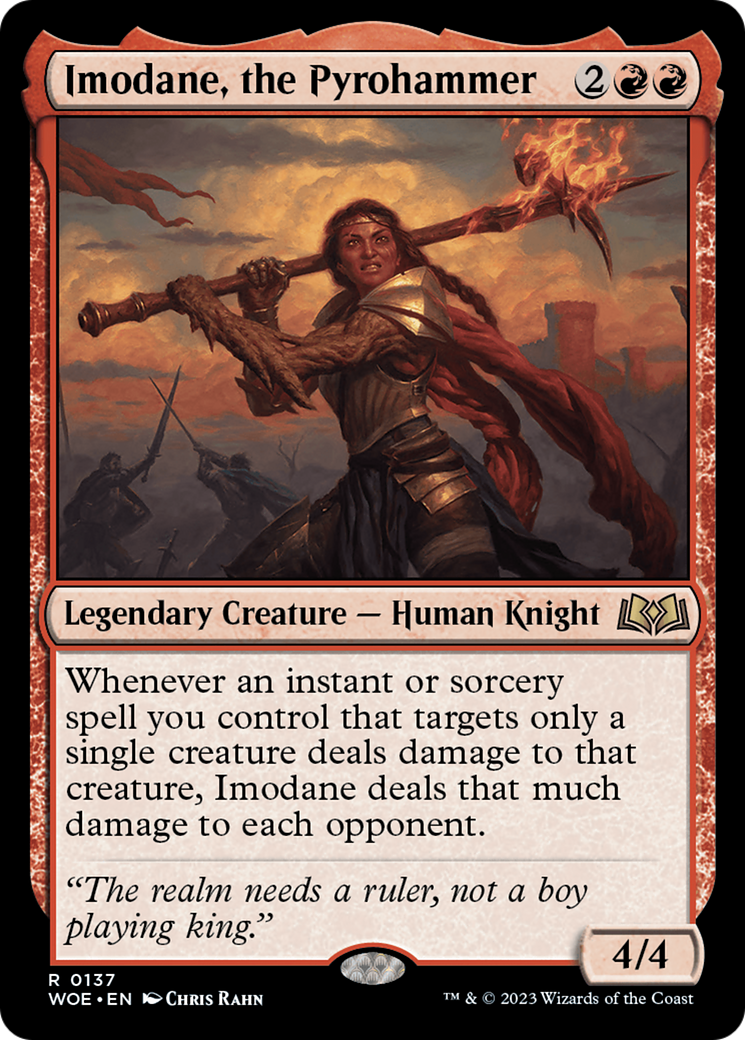 Imodane, the Pyrohammer [WOE - 137]