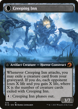 Hostile Hostel (Extended Art) (MID-379) - Innistrad: Midnight Hunt: (Extended Art, Double Faced Transform) Foil