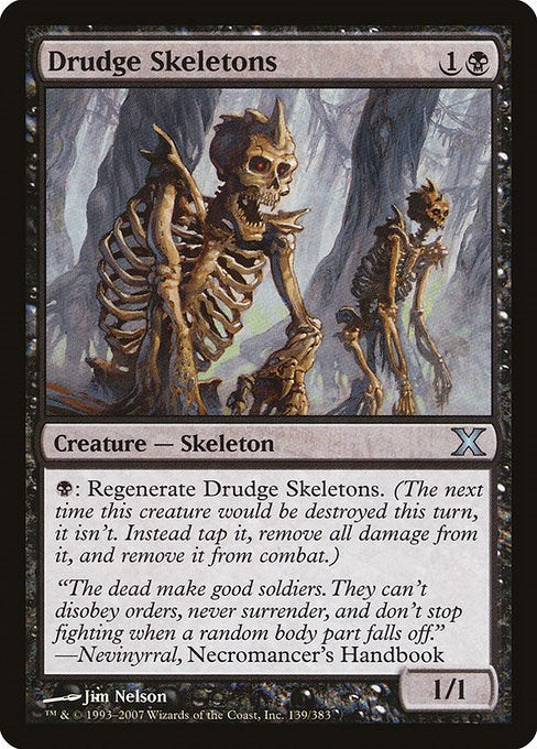 Drudge Skeletons [10E - 139]