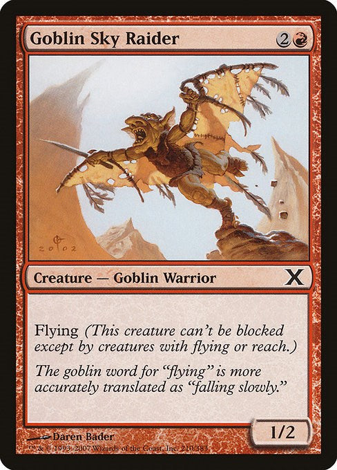 Goblin Sky Raider [10E - 210]