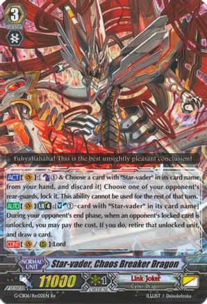 Star-vader, Chaos Breaker Dragon (G-CB06/Re:02EN) - G-CB06: Rondeau of Chaos and Salvation