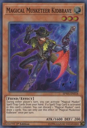 Magical Musketeer Kidbrave [SPWA - SPWA-EN018]