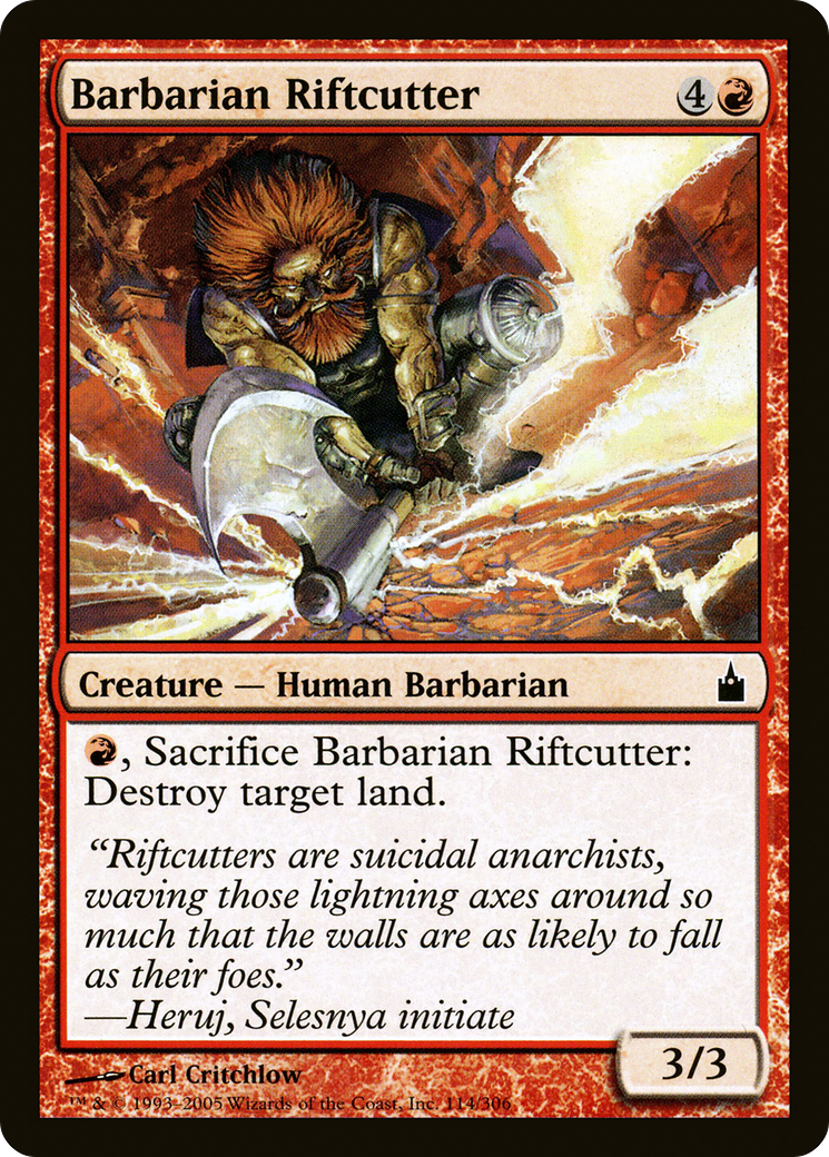 Barbarian Riftcutter [RAV - 114]