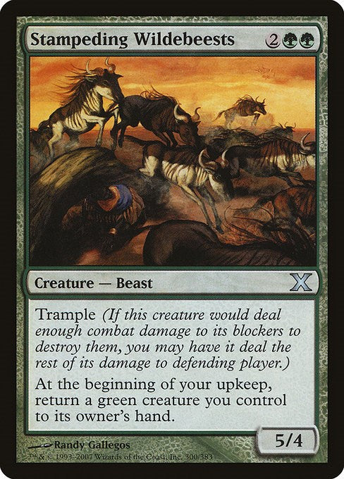 Stampeding Wildebeests [10E - 300]