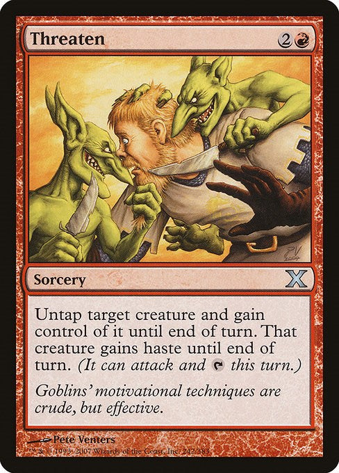 Threaten [10E - 242]