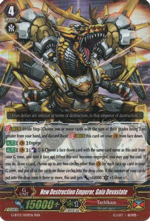 New Destruction Emperor, Gaia Devastate [G-BT13 - G-BT13/009EN]