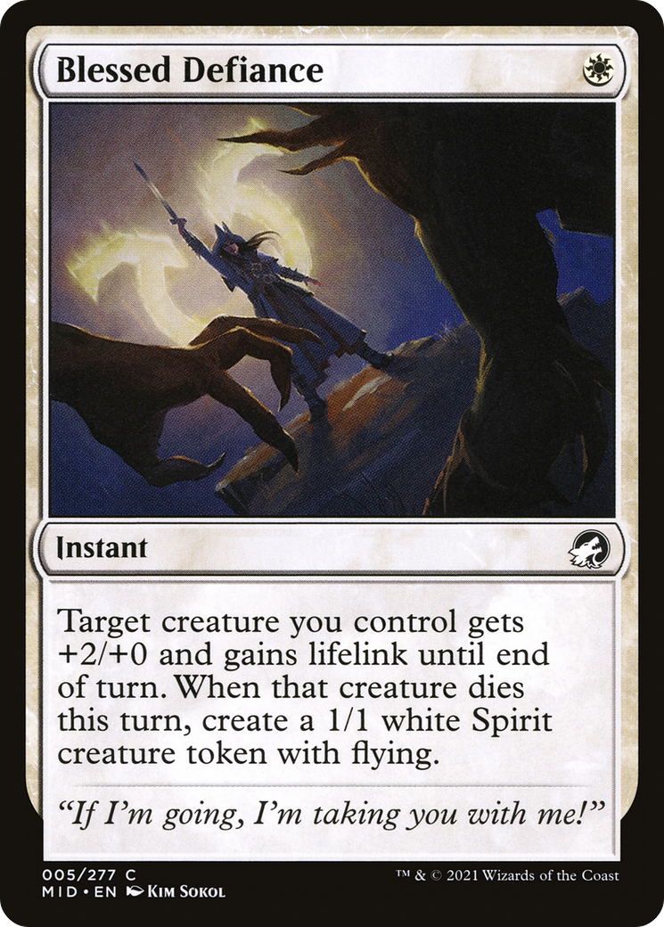 Blessed Defiance [MID - 5]