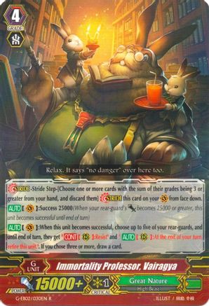 Immortality Professor, Vairagya (G-EB02/030EN) - G-EB02: The AWAKENING ZOO