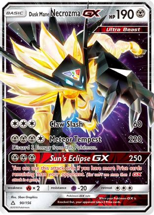 Dusk Mane Necrozma GX [SM05 - 90/156]