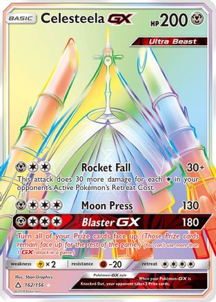 Celesteela GX (Secret Rare) [SM05 - 162/156]