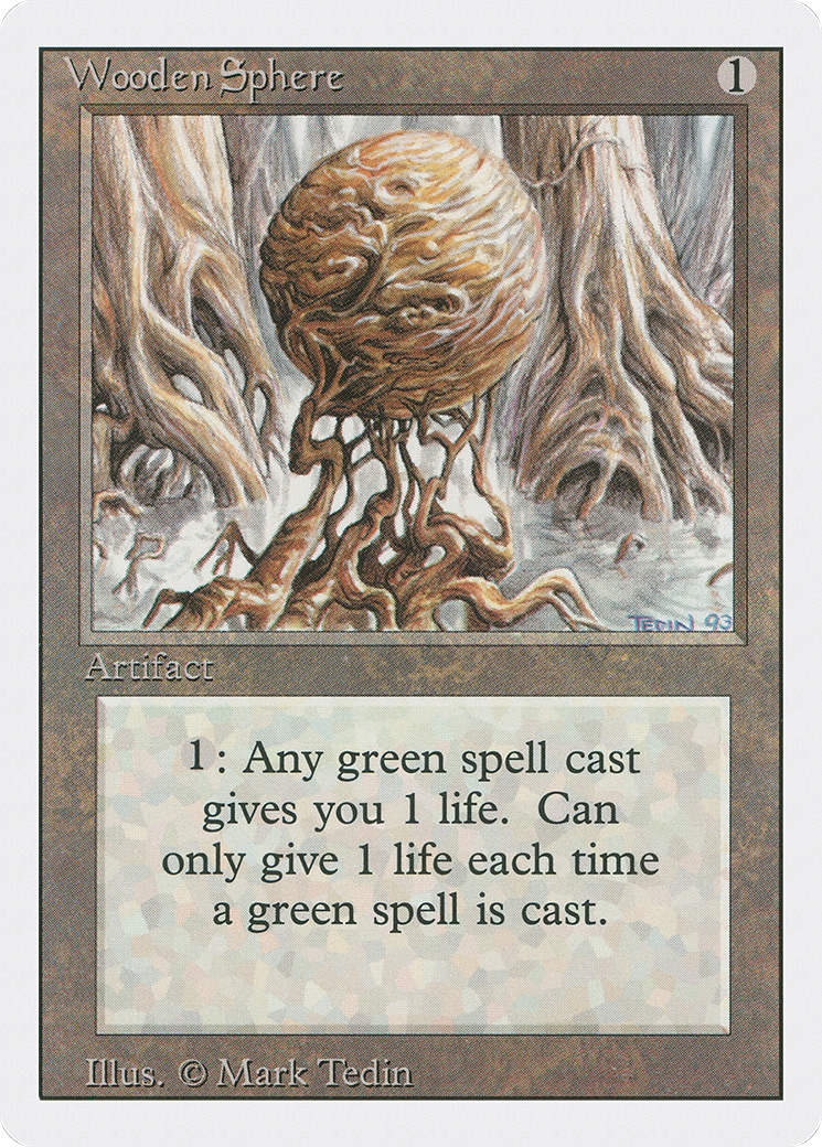 Wooden Sphere [3ED - N/A]