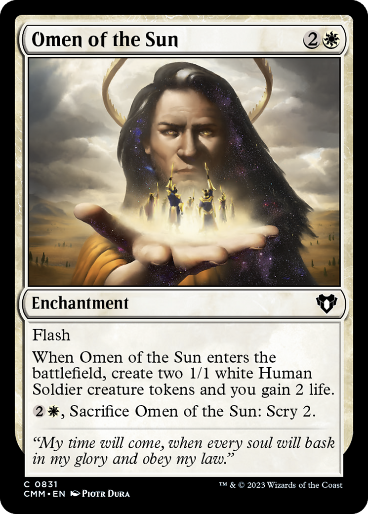 Omen of the Sun [CMM - 831]