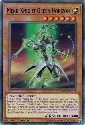 Mekk-Knight Green Horizon (EXFO-EN015) - Extreme Force 1st Edition