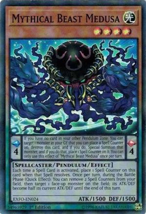 Mythical Beast Medusa (EXFO-EN024) - Extreme Force Unlimited