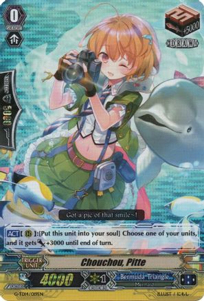 Chouchou, Pitte (RRR Foil) (G-TD14/019EN) - G-TD14: Debut of the Divas