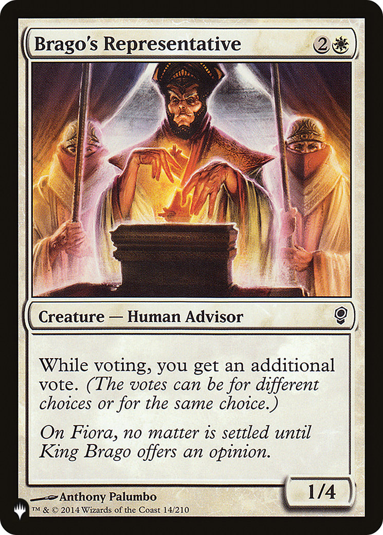 Brago's Representative [LIST - 14/210]