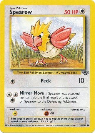 Spearow [JU - 62/64]