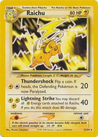 Raichu [N3 - 21/64]
