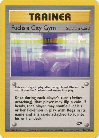 Fuchsia City Gym 114/132  - Unlimited Gym Challenge - Uncommon