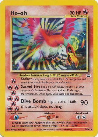 Ho 007  - Unlimited Holofoil Neo Revelation - Holo Rare