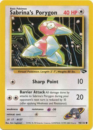 Sabrina's Porygon [G2 - 098/132]