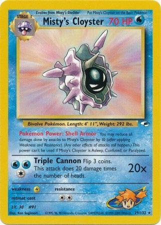 Misty's Cloyster [G1 - 029/132]