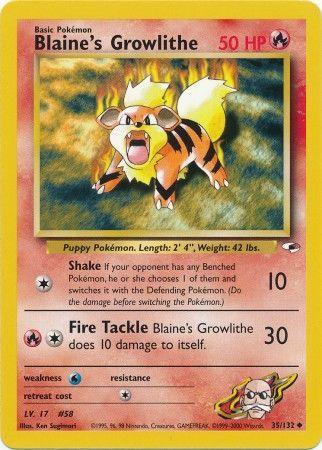 Blaine's Growlithe (35) [G1 - 035/132]