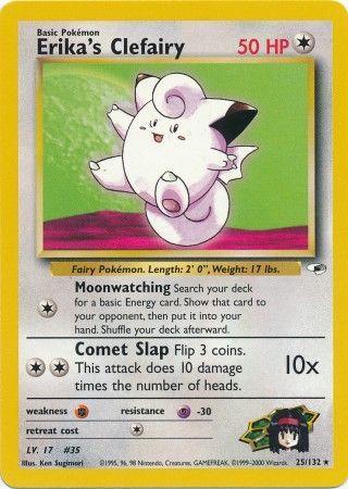 Erika's Clefairy [G1 - 025/132]