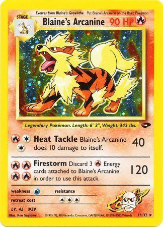 Blaine's Arcanine [G2 - 001/132]