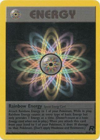 Rainbow Energy (80) 080/82  - Unlimited Team Rocket - Rare