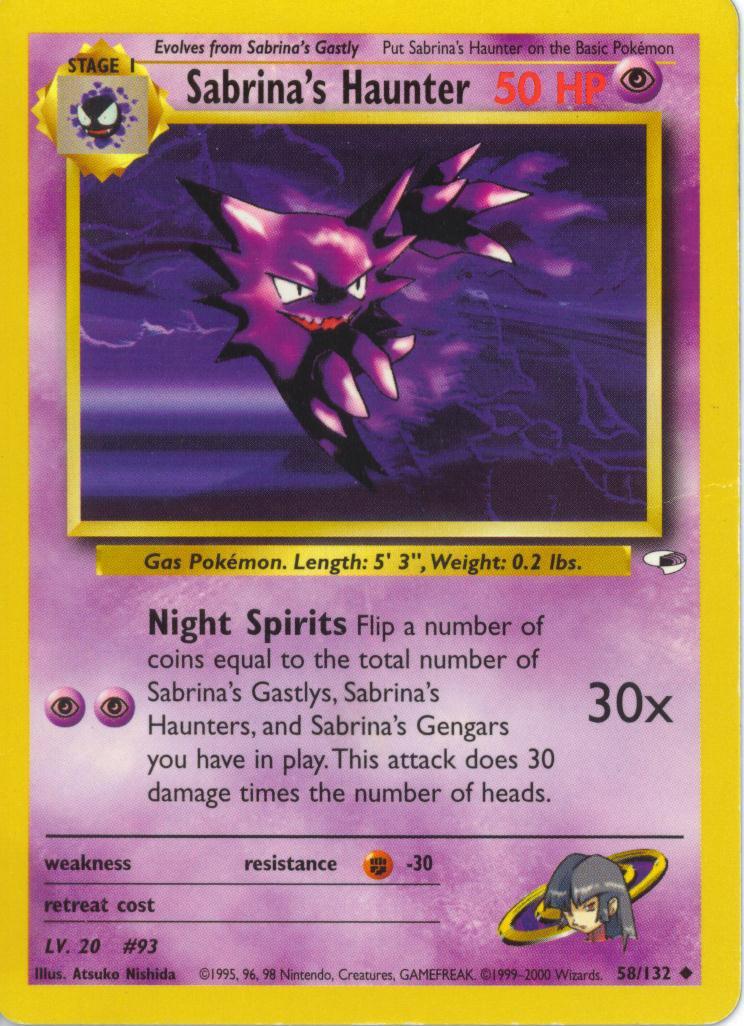 Sabrina's Haunter [G1 - 058/132]