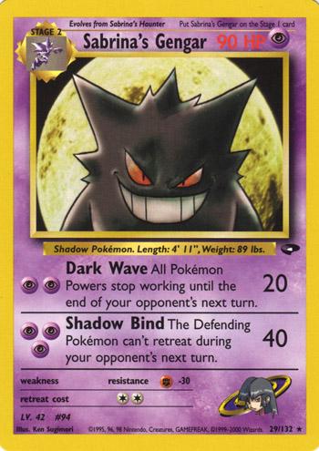 Sabrina's Gengar [G2 - 029/132]