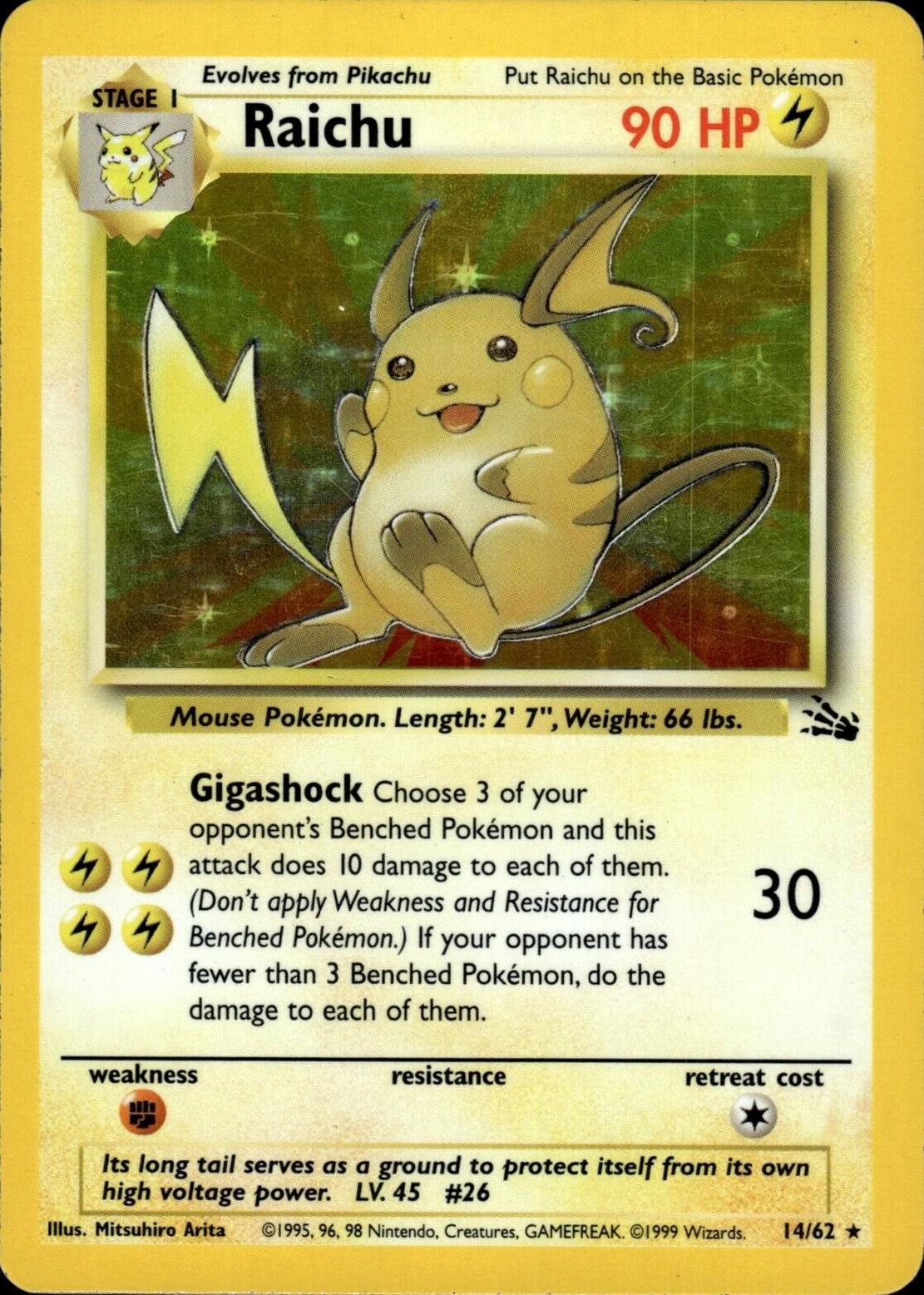Raichu (14) [FO - 14/62]