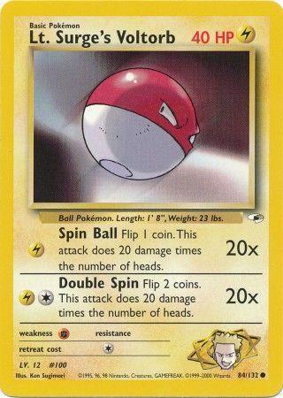 Lt. Surge's Voltorb [G1 - 084/132]