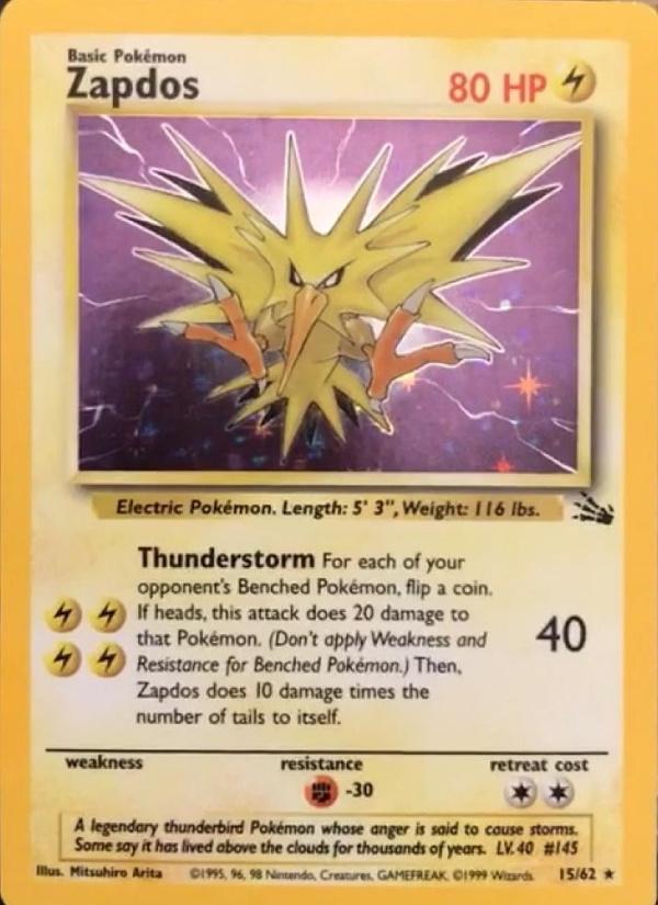 Zapdos (15) [FO - 15/62]