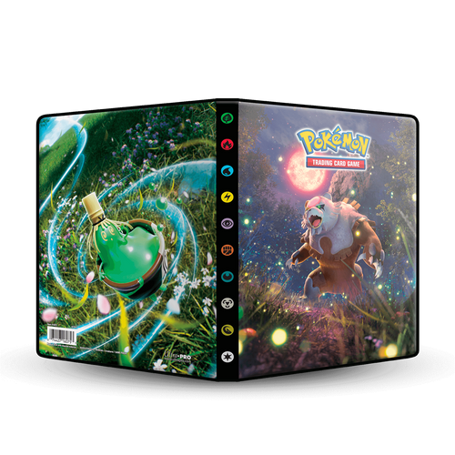 Ultra PRO: 4-Pocket Portfolio - Pokemon (Scarlet and Violet Bloodmoon Ursaluna and Sinistcha)