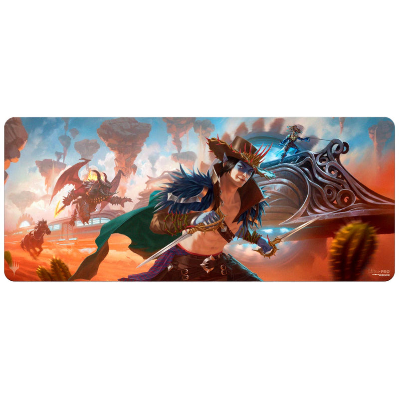 Ultra PRO: Playmat - Outlaws of Thunder Junction (Train Heist) (6ft Table)