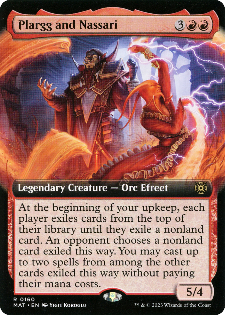 Plargg and Nassari (Extended Art) [MAT - 160]